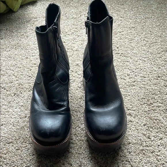 Jeffrey Campbell Preston Platform Ankle Boots - Picture 3 of 5